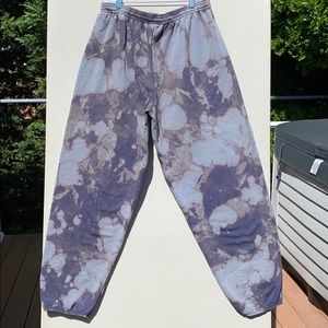 Hanes Ecosmart Sweatpants Reverse/Bleach Tie Dye